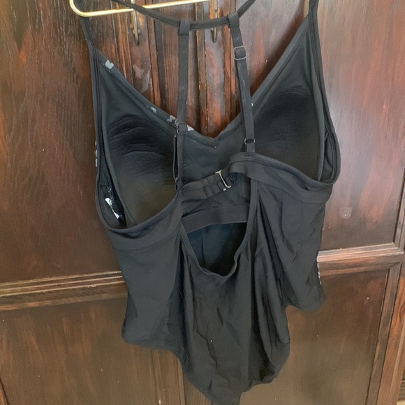 *4/$20* Kona Sol 20W black leopard one piece swimsuit - Picture 4 of 7